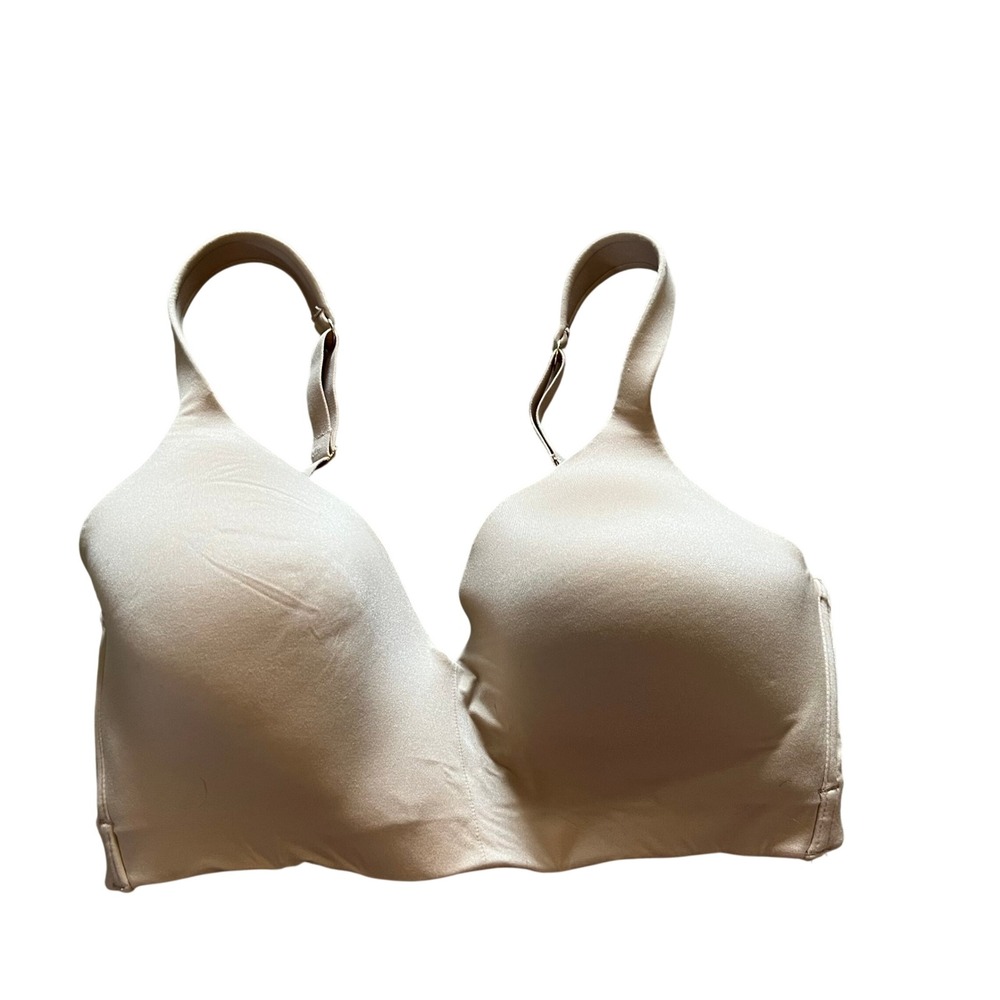 Natori Beyond Underwire Bra Nude Beige Full Coverage Smooth 34DD 723248